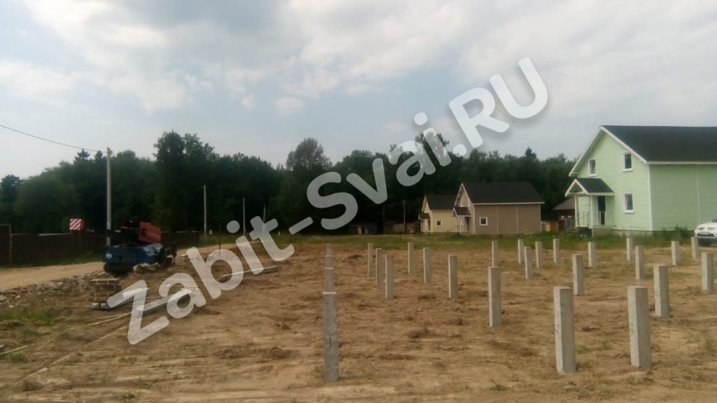 Свайное поле Дмитровский район 5 1024x576 - Забивка свай Дмитровский район
