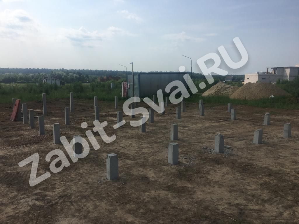 Забивка свай в коттеджном поселке 8 1024x768 - Забивка свай в коттеджном поселке "Фаворит"