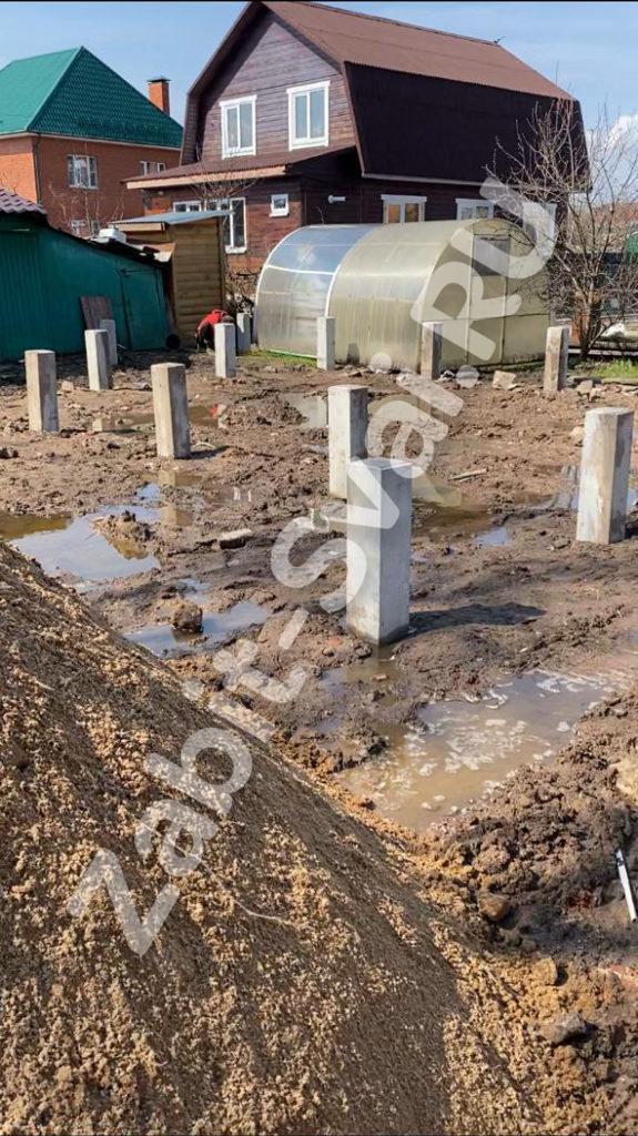 Забивка свай под газобетонный дом 4 575x1024 - Забивка свай под 1-эт дом из газоблоков г.Орехово-Зуево
