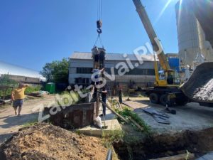 Монтаж опорной монолитной стены на жб Сваях г.Орехово-Зуево